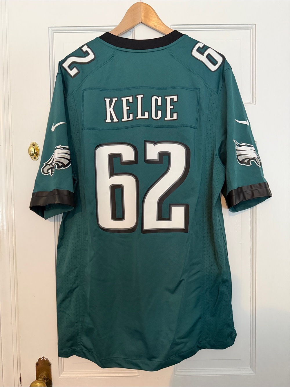 Nike Kelce #62 Philadelphia Eagles Football Jersey